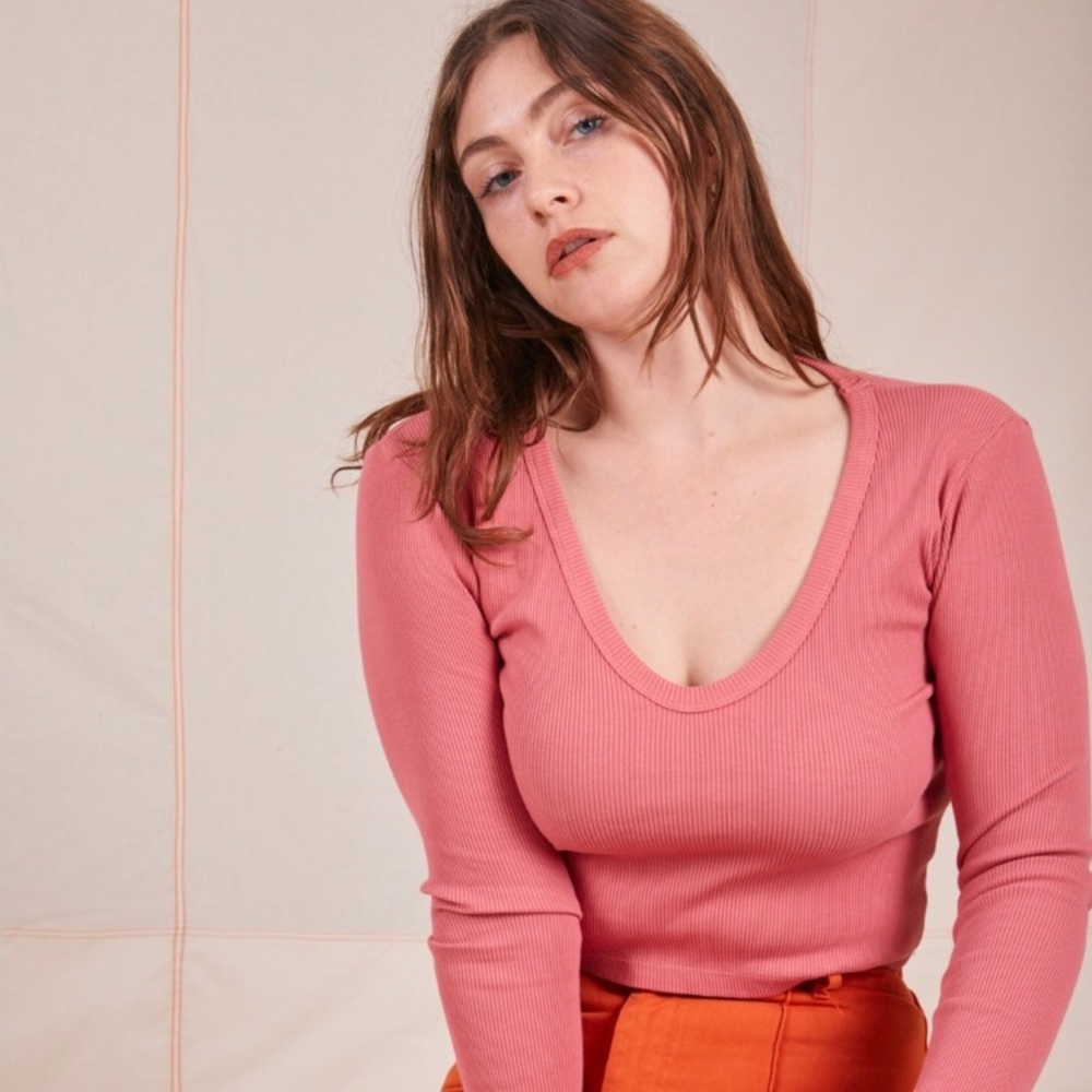 Big Bud Press Long Sleeve V-Neck Tee